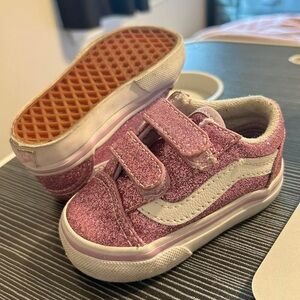 Toddler Vans - Old Skool V Glitter